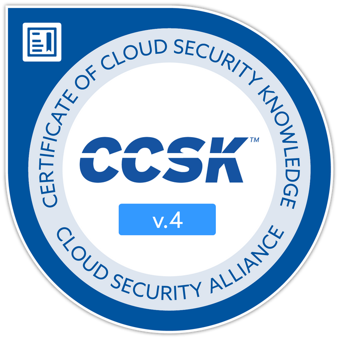 ccsk, certificate of cloud security knowledge, cloud security alliance,