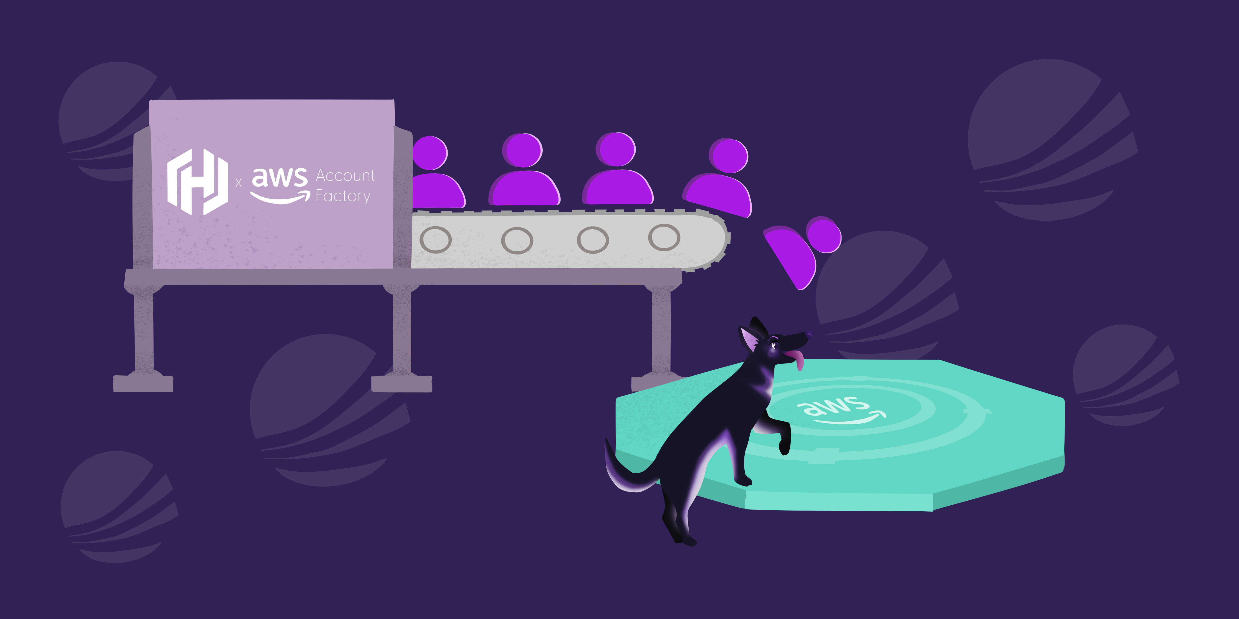 hanabyte blog, aws account factory, decoupling security data, snowflake